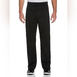 NWT Callaway Pants Mens Black Performance Golf E Slastic Waist CGBFA000GG Sz M